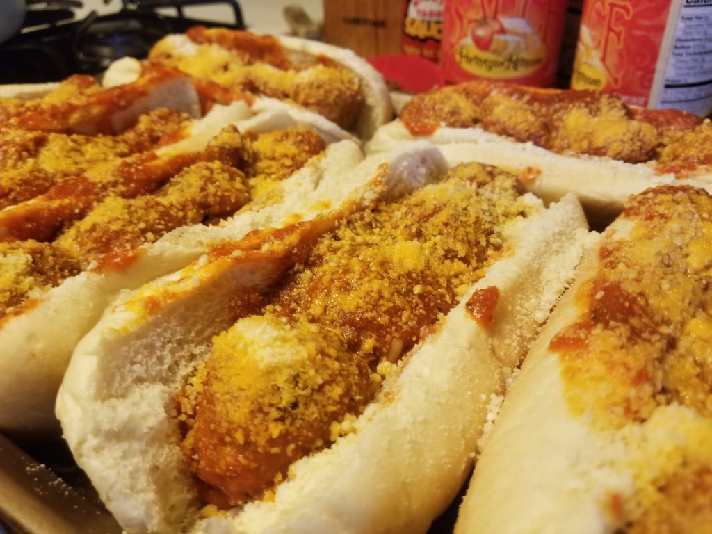 Meatball Parmesan Hoagie