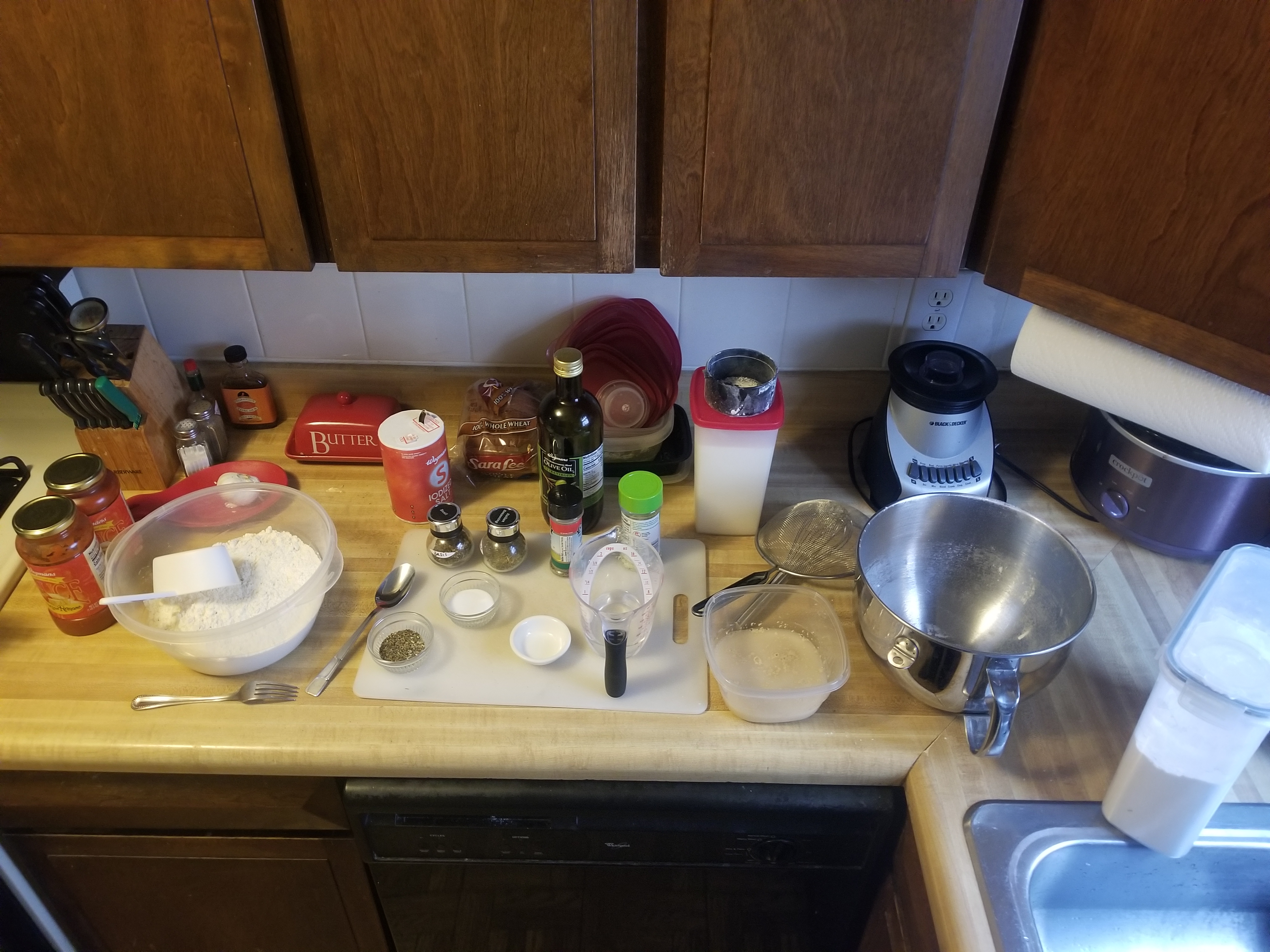 Countertop Mise en Place