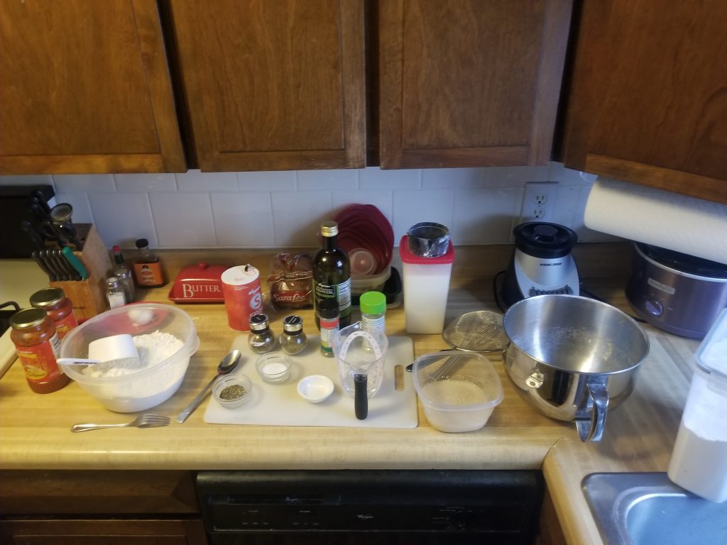 Fresh Italian Bread and Sauce